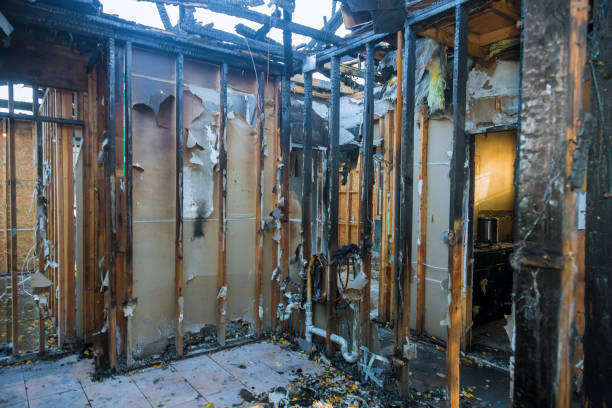 Professional Fire Damage Repair technician working in Chevy Chase, MD
